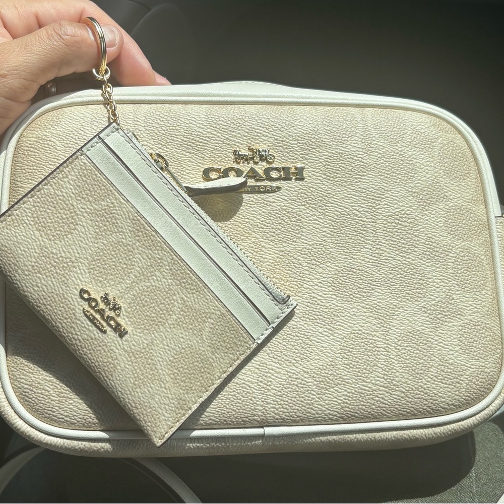 NWOT Coach Jamie & ID Keychain Set